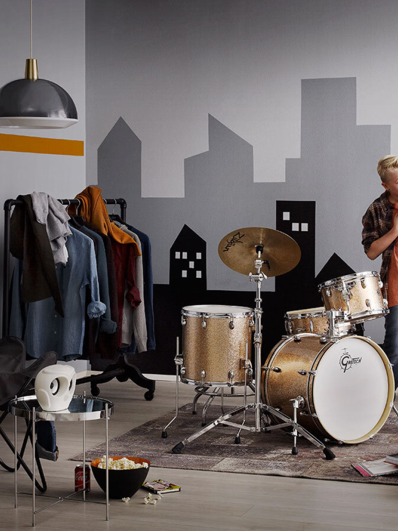 Idea for kids room: Mystical Metropolis