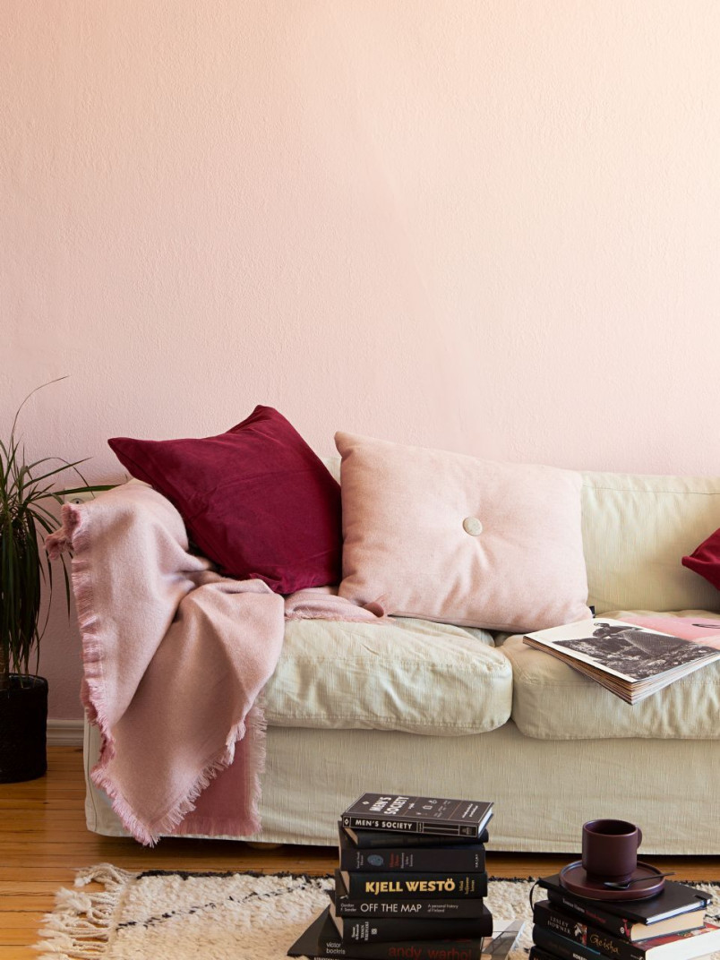 light painted living room colour