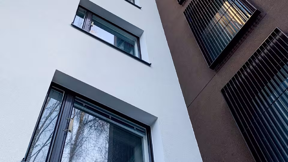Mineralinių fasadų dažymas