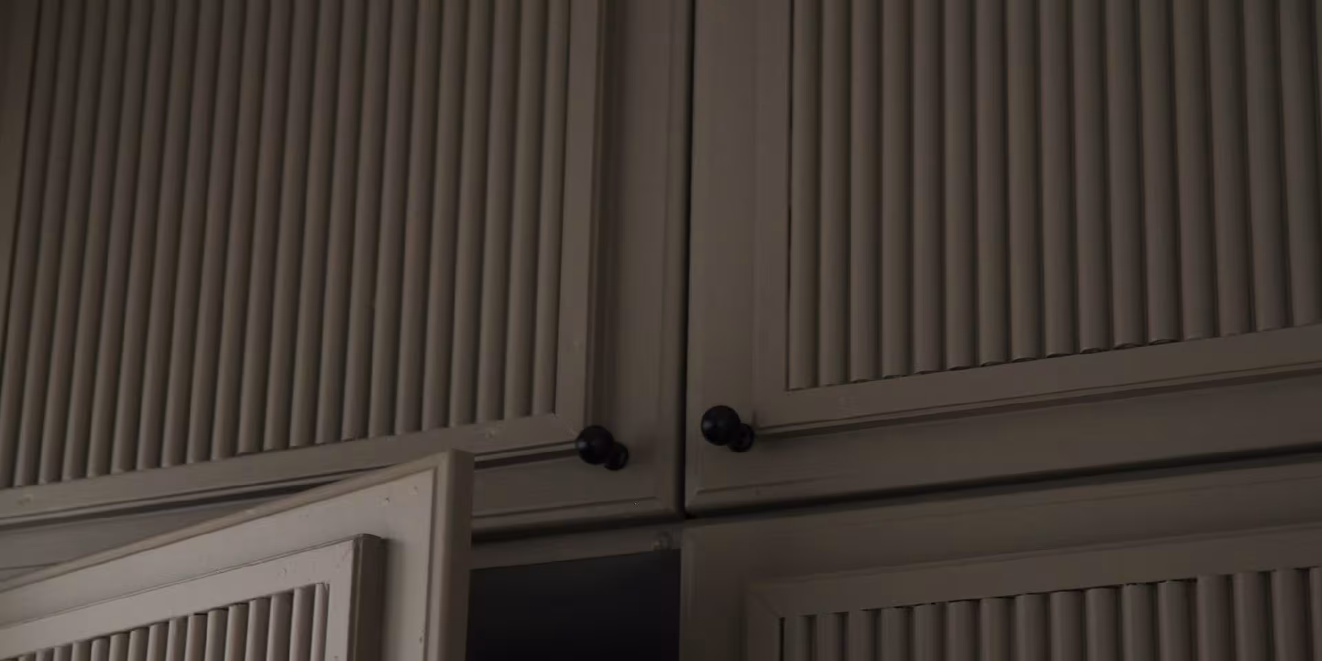 Closet doors after makeover