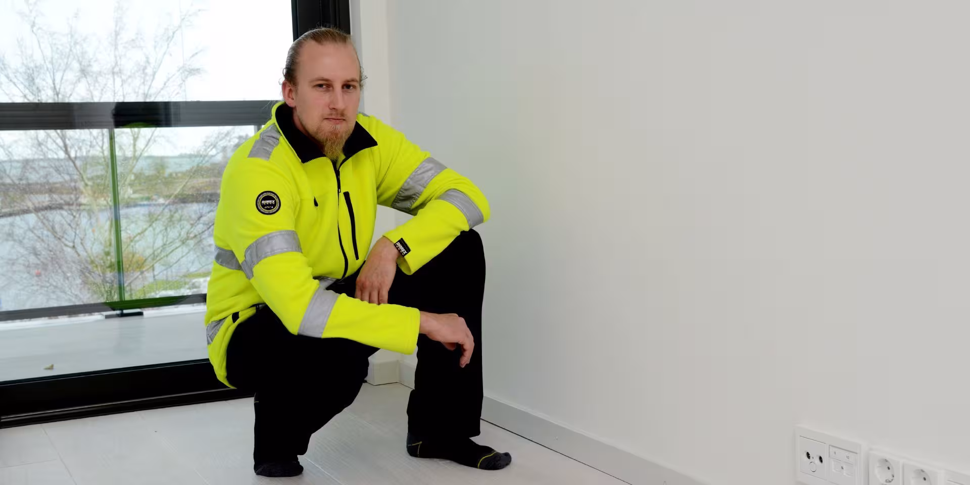 Site foreman Dennis Hindersson considers the end result to be successful.