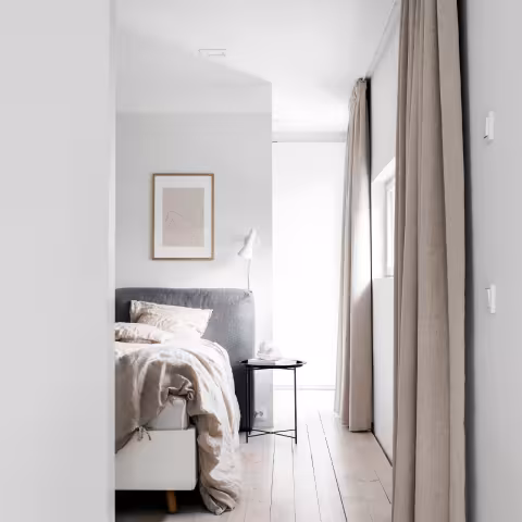 A change as light as a feather in the bedroom 