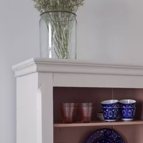 Old cabinet painted