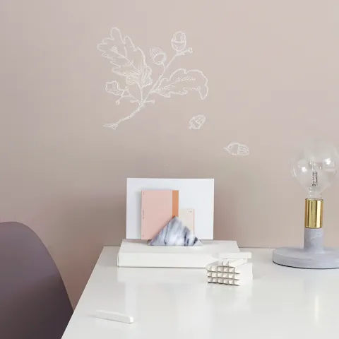 Express yourself with the blackboard paint