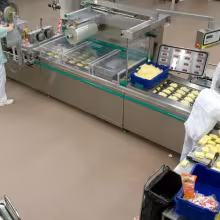 Concrete floors in food processing industry