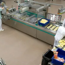 Concrete floors in food processing industry