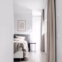 A change as light as a feather in the bedroom 