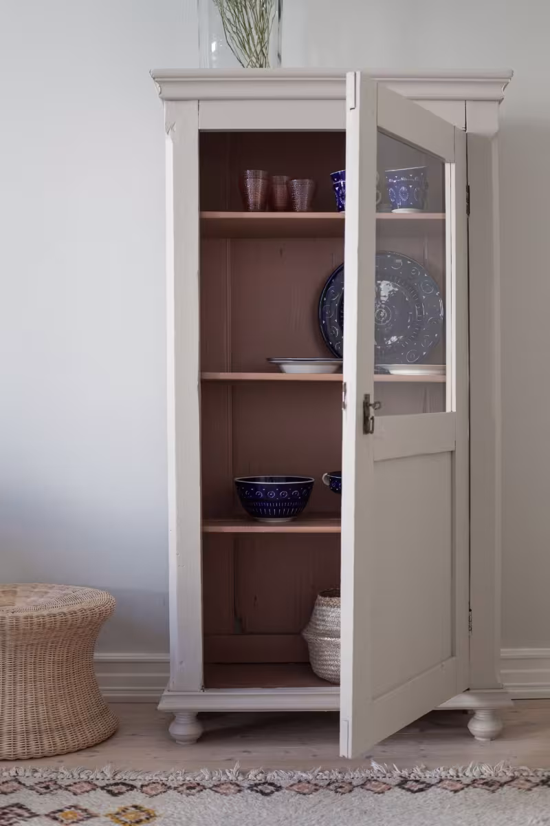Cabinet after painting