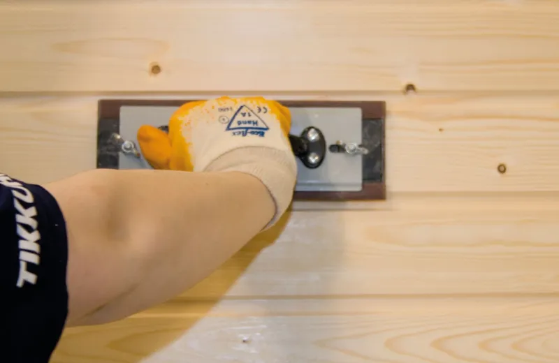 Wall polish panel