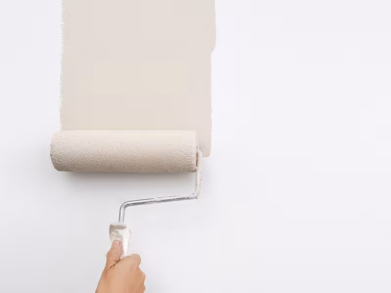 painting the wall with liitu